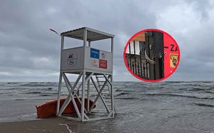 Baltic storms batter Polish coast with winds up to 100 km/h near Vistula Spit