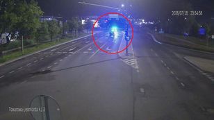 Pijany pirat drogowy z dożywotnim zakazem jechał na czołówkę z policją w Olsztynie