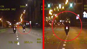 Za to stracił prawo jazdy. Motocyklista popisywał się we Wrocławiu