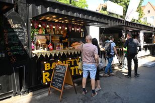 715 stalls at St Dominic's Fair in Gdańsk — regional delicacies draw the crowds