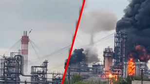 Słupy ognia w Moskwie. Zmasowane ataki dronów w Rosji