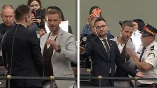 Reporter Republiki wyproszony z Sejmu. Wszystko nagrały kamery