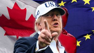 Trump grozi UE. "Nałożę bardzo ciężkie cła"