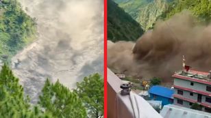 Tragiczna powódź w Nepalu. Żywioł niszczył wszystko na swojej drodze