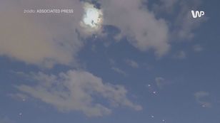 Wojna na Bliskim Wschodzie. Tak wyglądało niebo nad Tel Awiwem