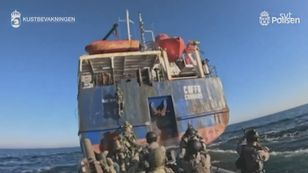 Przejęli statek na Bałtyku. Byli tam Rosjanie [WIDEO]