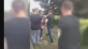 Ścigany adwokat trafił do zakładu karnego. Jest wideo z zatrzymania