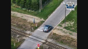 Kierowcy wpadali jeden za drugim. Policja obserwowała wszystko z powietrza