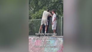 Atak na 14-latka w parku w Krakowie. Nagranie obiegło sieć