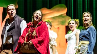 Jak Kopciuszek spotkał Czerwonego Kapturka i Jasia z magiczną fasolą na otwarcie festiwalu [fotorelacja]