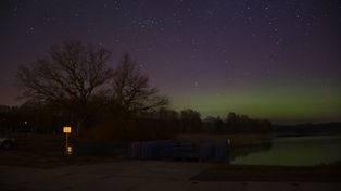 Zorza polarna znów nad Piłą. Udało się ją uchwycić!