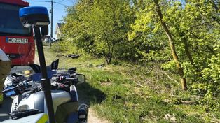 Wypadek w Niszczycach – motocyklista w ciężkim stanie. Trwa wyjaśnianie okoliczności zdarzenia!