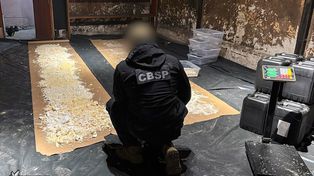 Narkotykowa fabryka w dawnej stadninie. Miliony złotych w towarze przejęte przez służby