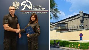 Bohaterska postawa funkcjonariuszki Służby Więziennej z Płocka – przerwała akt przemocy!