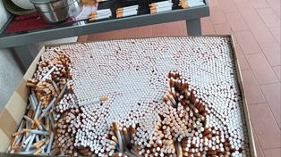 Miliony nielegalnych papierosów i powiązania z pseudokibicami. Rozbita grupa przestępcza na Lubelszczyźnie