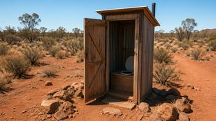 Pułapka w toalecie na środku pustkowia. Kobieta uwięziona w fekaliach przez trzy godziny