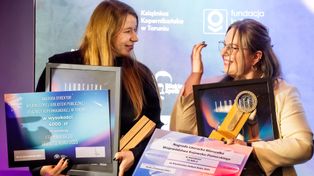 Warto zmuszać czytelnika do refleksji. Gabriela Pawlina z Nagrodą Gwiazdozbioru Kryminalnego [fotorelacja]