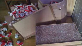 Płocka policja przejęła 150 tysięcy nielegalnych papierosów. Straty mogły sięgnąć 220 tys. zł!