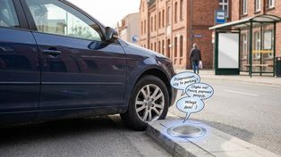 Rewolucja na naszych ulicach! Inteligentne krawężniki nauczą nas parkować