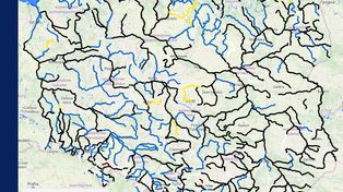 "Czarna mapa" polskich rzek. Dramatyczna sytuacja hydrologiczna w środku wiosny!