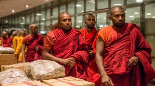 Mnisi zatrzymani z narkotykami na lotnisku. Szokująca sprawa w Sri Lanka