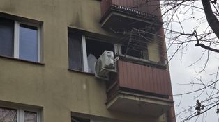 Pożar mieszkania przy ul. Królowej Jadwigi!