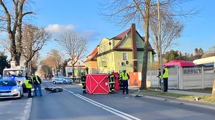 Tragedia w Wieleniu. Nie żyje 22-letni motocyklista (DW 177)