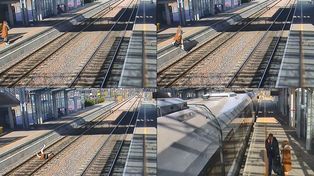 Rozmowa przez telefon o krok od tragedii. Kobieta spadła z peronu prosto na tory