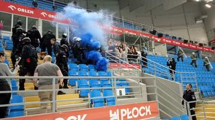 Ćwiczenia służb w Płocku. Scenariusz jak z prawdziwego meczu