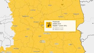 Ostrzeżenie meteorologiczne – przymrozki w nocy z 11 na 12 kwietnia!