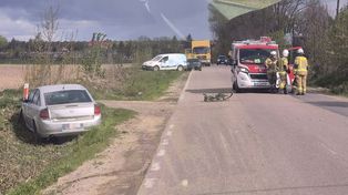 Niebezpieczny weekend na drogach w Płocku i okolicach. Dwie osoby trafiły do szpitala!