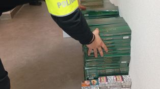 15 tysięcy paczek nielegalnych papierosów przejętych przez policję z Sierpca