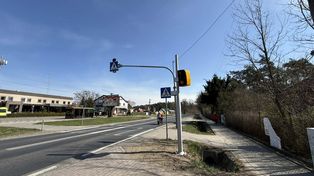 Niebezpieczna trasa pod kontrolą. Fotoradar przy ul. Warszawskiej w Słupnie