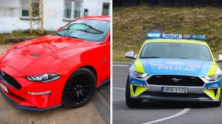 Policyjny Ford Mustang GT w Radomiu – pierwszy taki radiowóz w Polsce!