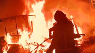 Nocne podpalenia w Jastrzębiu-Zdroju. Sprawca zatrzymany po serii pożarów