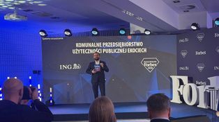 Diament "Forbesa" dla spółki komunalnej z Ciechocinka!