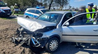 Zderzenie dwóch aut w Pułkownikowie. Jedna z kierujących ukarana mandatem