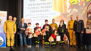 Znamy laureatów powiatowego etapu konkursu "Młodzież zapobiega pożarom"