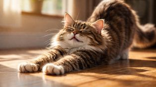 Twój kot robi to przy powitaniu? Weterynarz: to ważny sygnał