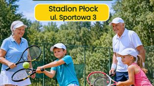 Turniej "Tenis Łączy Pokolenia" w Płocku – sport, integracja i dobra energia już 20 kwietnia!