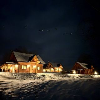 Domki całoroczne Bieszczadzkie Dworki Ropienka (4)