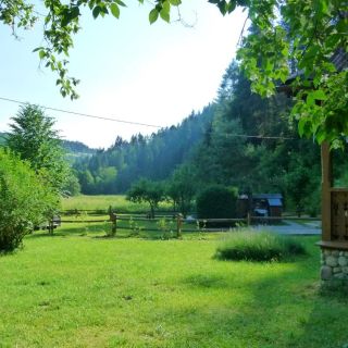 Drewniany domek BB nad rzeką - Krynica-Zdrój (5)