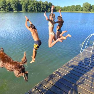 Bird Lodge z sauną nad jeziorem (6 osób) Janówko (3)