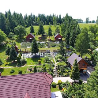 Domki drewniane Modrzewiowe Wzgórze Uherce Mineralne (3)