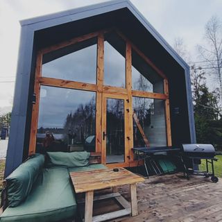 Domki nad jeziorem Sunia Żardeniki (3)