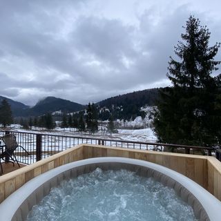 Tiny One cu Jacuzzi Lacu Roşu (2)