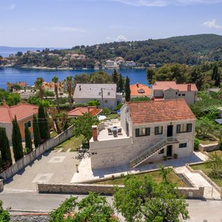 Ház Családok Részére Medencével A Tenger Mellett Sumartin, Brac - 22636 Sumartin (4)