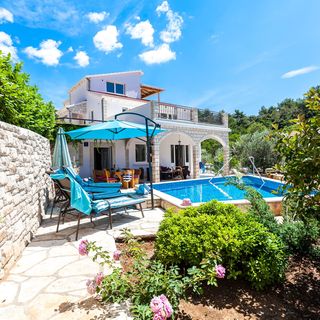 Ház Családok Részére Medencével A Tenger Mellett Grscica, Korcula - 23487 Gršćica (5)