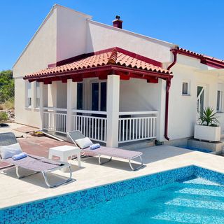 Ház Családok Részére Medencével Janjina Peljesac - 19594 (2)