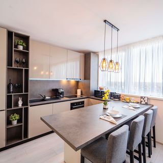 Skyline Sunset View - XCity Tower Apartment Timișoara (4)